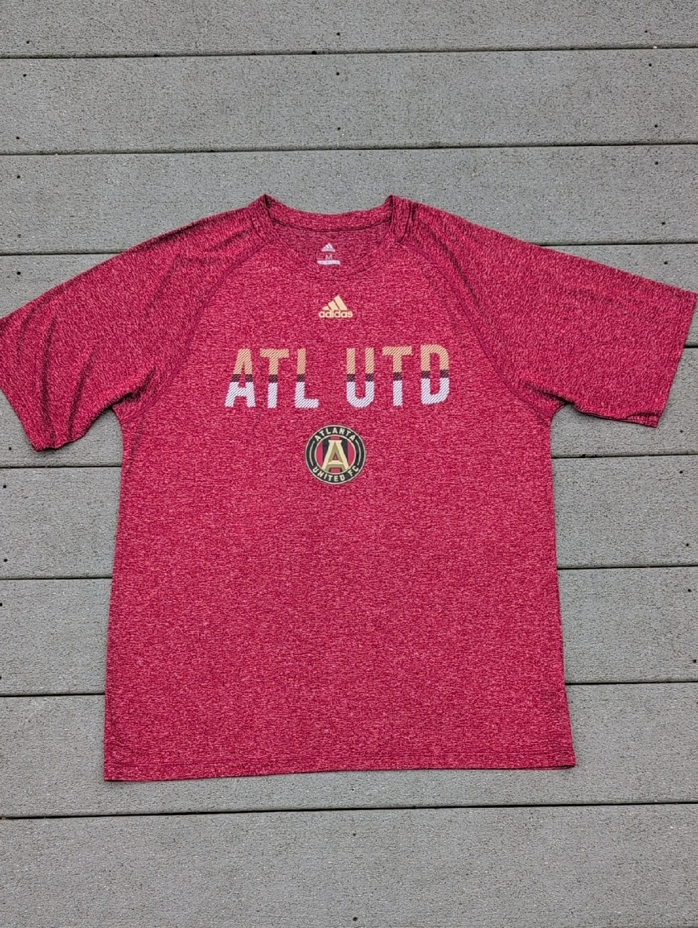 Atlanta United | ATL UTD Adidas Climate Short Sleeve Shirt| Men's ATL United Top